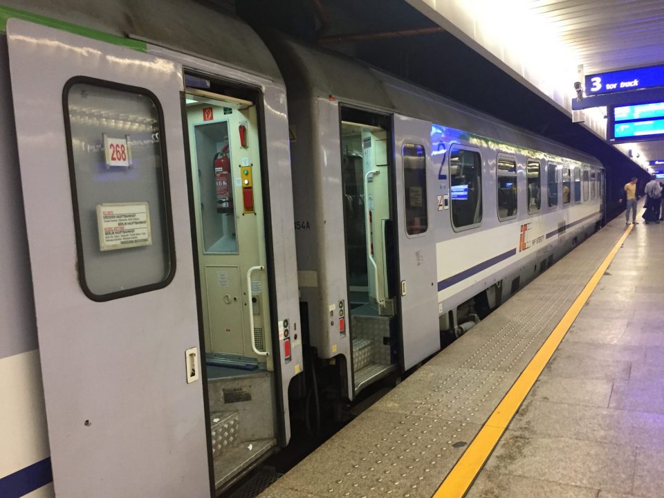 train station departure door journey