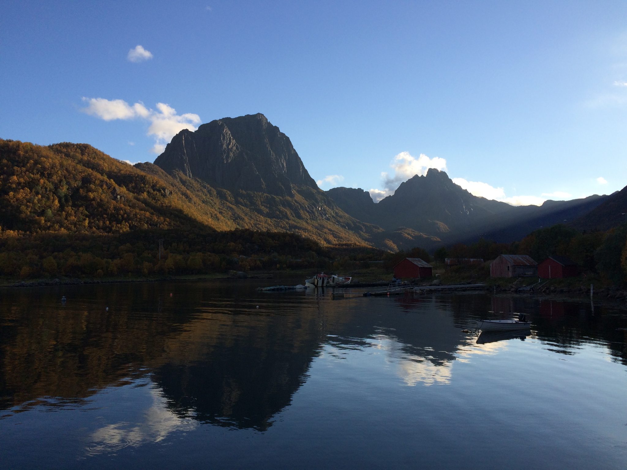 landscape Norway reflections fjords mirror image