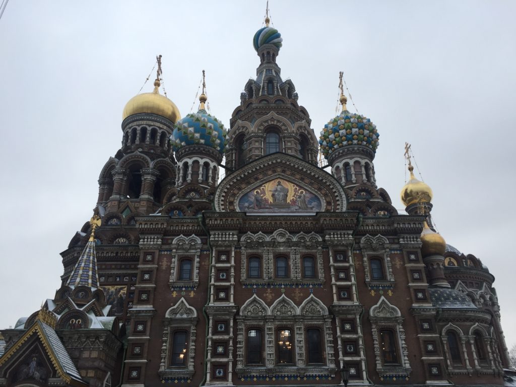 church of the saviour on the spilled blood Moscow russia sam smith travelling sam