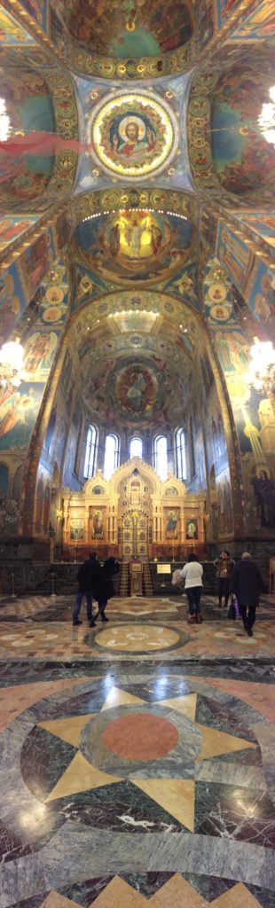 inside the church of the saviour on the spilled blood st Petersburg russia sam smith travelling sam